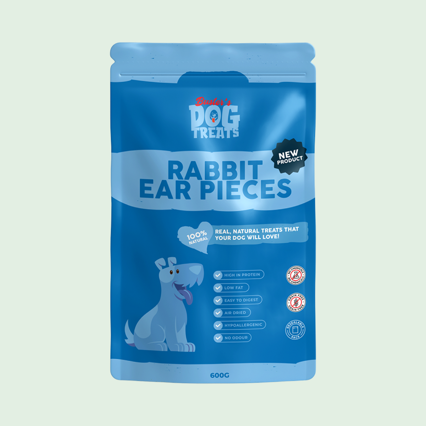 Rabbit Ear Pieces for Dogs