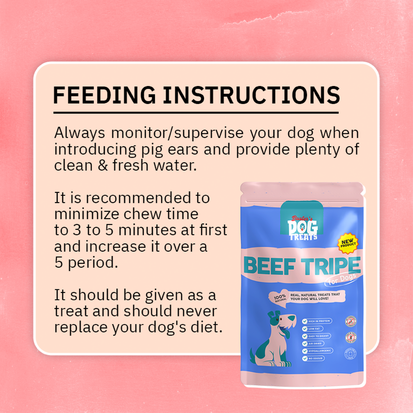 Beef Tripe for Dogs
